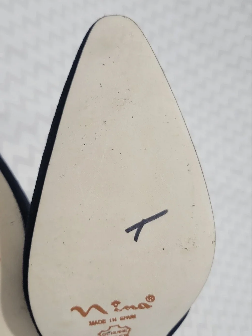 Nina Navy Suede Pointed-Toe Tie Heels